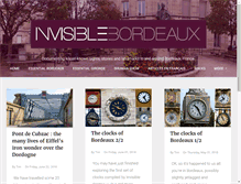 Tablet Screenshot of invisiblebordeaux.net